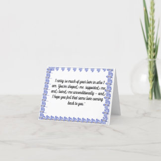 Festiva Tarjeta de felicitación romántica | Tarjeta de cor