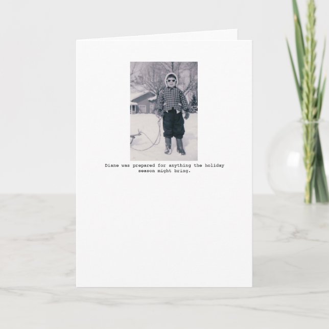 Festiva Tarjeta de felicitación siempre preparada del día (Anverso)