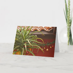 Festiva Tarjeta de felicitación suculenta del jardín: