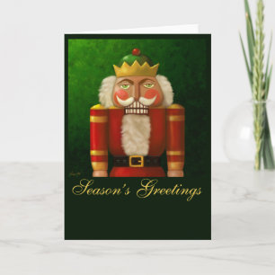 Festiva Tarjeta de felicitación tradicional para los cazab