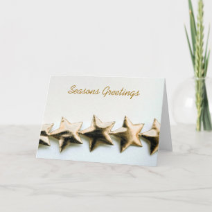 Festiva Tarjeta de felicitaciones a las estaciones de las