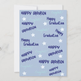 Festiva Tarjeta de felicitaciones de graduación