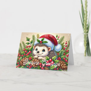 Festiva Tarjeta de felicitaciones de temporada