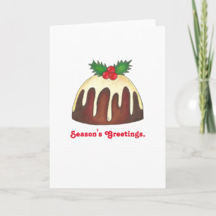 Festiva Tarjeta de felicitaciones de temporada para Navida