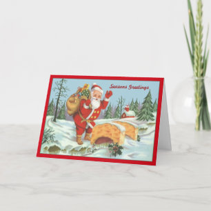 Festiva Tarjeta de felicitaciones del Personalizado de San