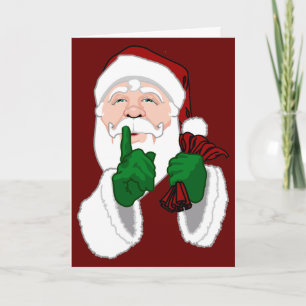 Festiva Tarjeta de felicitaciones navideñas de las tarjeta