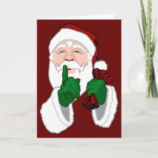 Festiva Tarjeta de felicitaciones navideñas de las tarjeta