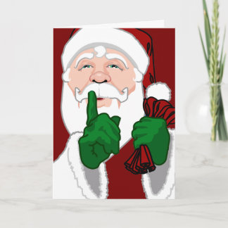 Festiva Tarjeta de felicitaciones navideñas de las tarjeta