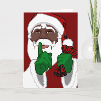 Festiva Tarjeta de felicitaciones navideñas para Personali
