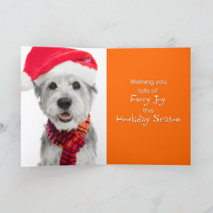 Festiva Tarjeta de Felicitaciones Navideñas-Scrappy Jackso