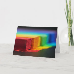 Festiva Tarjeta de Felicitaciones - Tiza LGBT