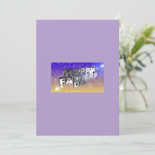 Festiva Tarjeta de Felitación del Día del Padre