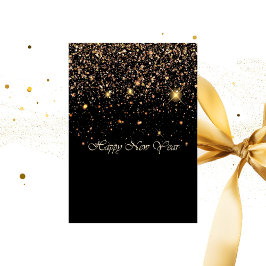 Festiva Tarjeta de Feliz Año Nuevo