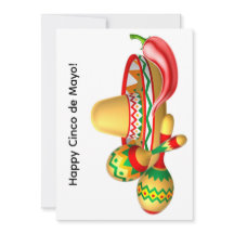 Tarjeta de Feliz Cinco de Mayo