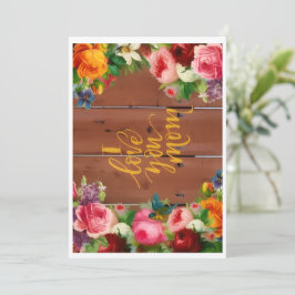 Festiva Tarjeta de Feliz Día de la Madre