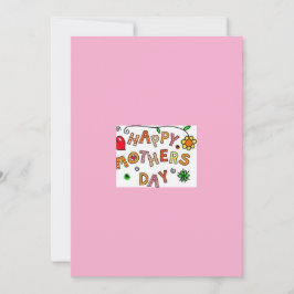 Festiva Tarjeta de Feliz Día de la Madre