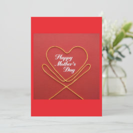 Festiva Tarjeta de Feliz Día de la Madre