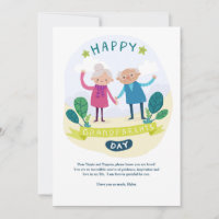 Tarjeta de feliz Día de los Abuelos