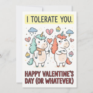 Festiva Tarjeta de Feliz Día de San Valentín con Cita de U