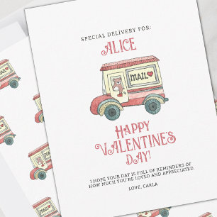 Festiva Tarjeta de Feliz Día de San Valentín del Oso de En
