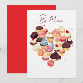 Festiva Tarjeta de Feliz Día de San Valentín – Sé Mío 