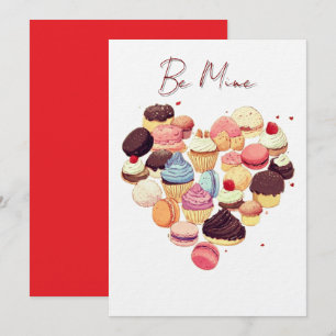 Festiva Tarjeta de Feliz Día de San Valentín – Sé Mío 
