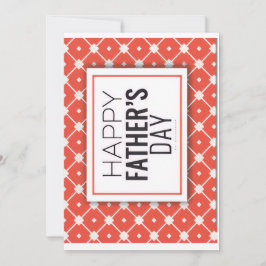 Festiva Tarjeta de Feliz Día del Padre