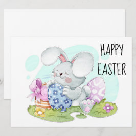 Festiva Tarjeta de Feliz Fiesta de Pascua