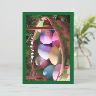 Festiva Tarjeta de Feliz Pascua
