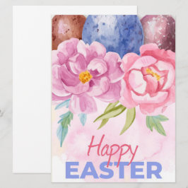 Festiva Tarjeta de Feliz Pascua