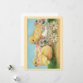 Festiva Tarjeta de Feliz Pascua