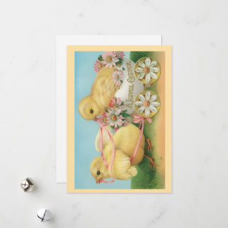 Festiva Tarjeta de Feliz Pascua