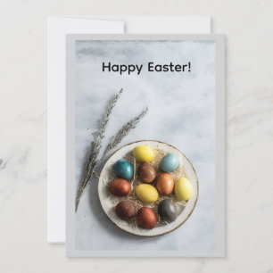Festiva Tarjeta de Feliz Pascua