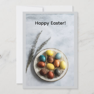 Festiva Tarjeta de Feliz Pascua