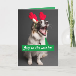 Festiva Tarjeta de feriado de Navidades de pastores austra
