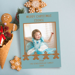 Festiva Tarjeta de feriado para Navidades de fotografía de