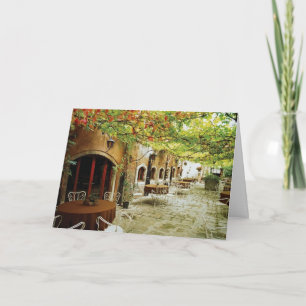 FESTIVA TARJETA DE FESTIVIDAD DE FESTIVOS DE VENECIA