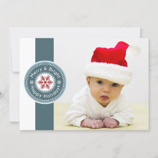 Festiva Tarjeta de festividad fotográfica Mod Seal
