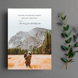 Festiva Tarjeta de festividad plana de cita sentida del dí