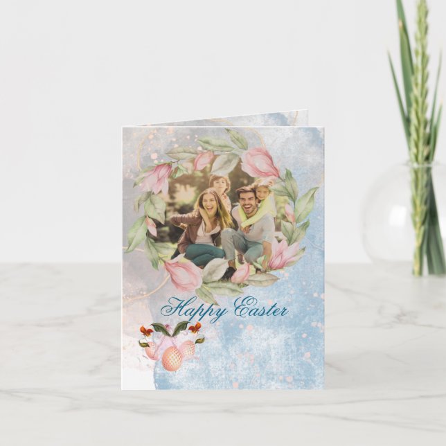 Festiva Tarjeta de fiesta plegada (Anverso)