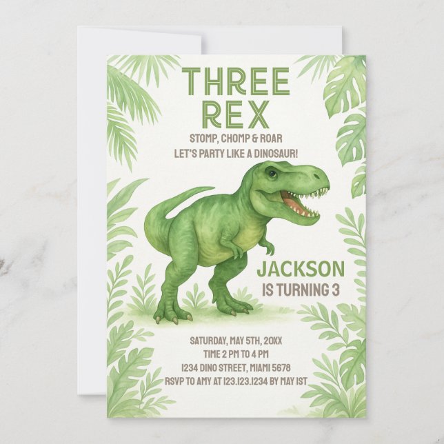 Festiva Tarjeta de Fiesta ruidosa para niños (Anverso)