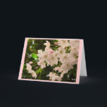 Festiva Tarjeta de Flor de Cerezo Tarjeta de Flor Blanca P<br><div class="desc">Tarjetas de flores blancas bellas tarjetas de flores de flores de cerezo blanco e impresiones tarjetas e impresiones personalizadas para Navidades Cumpleaños Simpatía Enhorabuena Tarjetas de flores blancas personalizadas Obtén tarjetas y pinturas de flores blancas por www.kimhunter.ca</div>