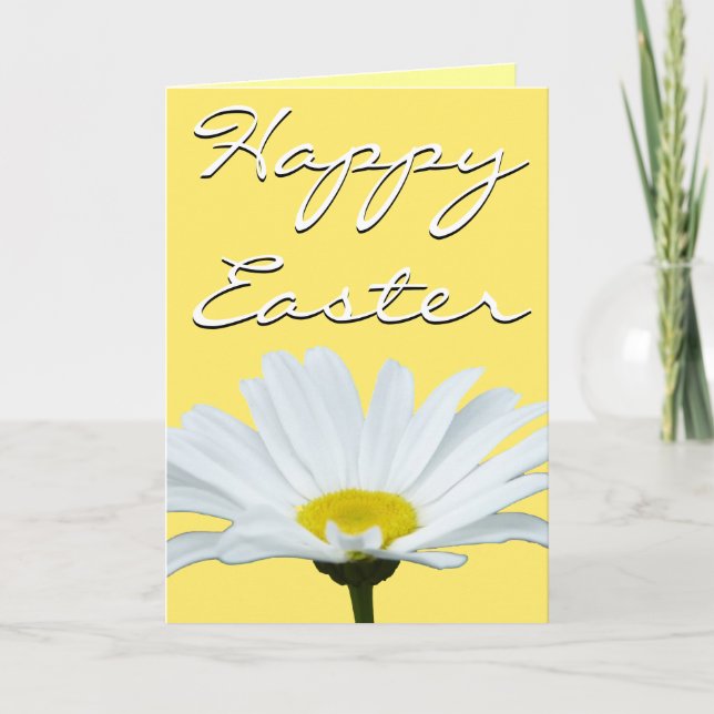 Festiva Tarjeta de flor de primavera personalizada de pasc (Anverso)