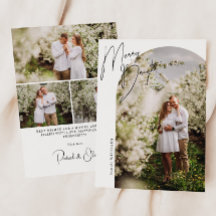 Tarjeta de Foto con Arco de Merry + Bright