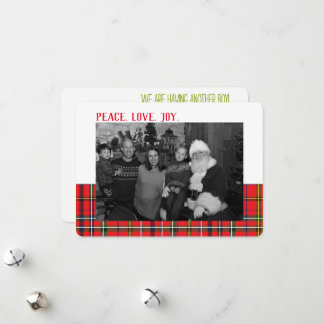 Festiva Tarjeta de Foto de Ultrasonido de Revelación de Gé