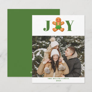 Festiva Tarjeta de foto de vacaciones de alegría con galle