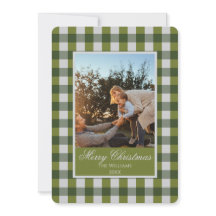 Tarjeta de Foto de Vacaciones Personalizada en Gin