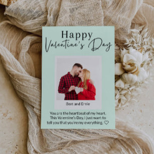 Festiva Tarjeta de Foto Feliz Día de San Valentín