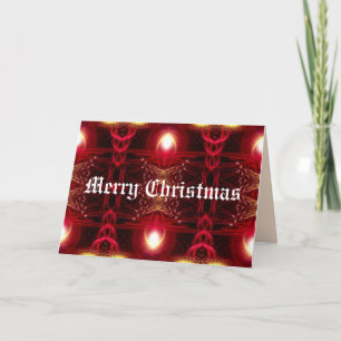 Festiva Tarjeta de fragmentos de navidades