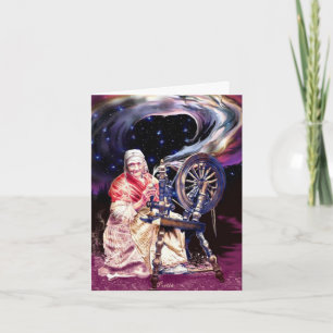 Festiva Tarjeta de Freya Yuletide